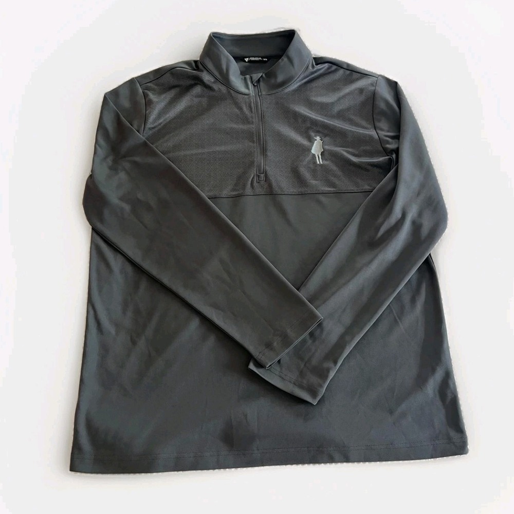LevelWear 1/4 Zip Pullover Mens XL The‎ Clint Gray